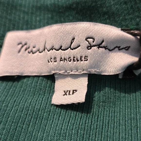 Michael Stars Women's Side-Ruched Ultra Rib Midi Dress - Scoop Neck, Size XLP - Picture 7 of 15